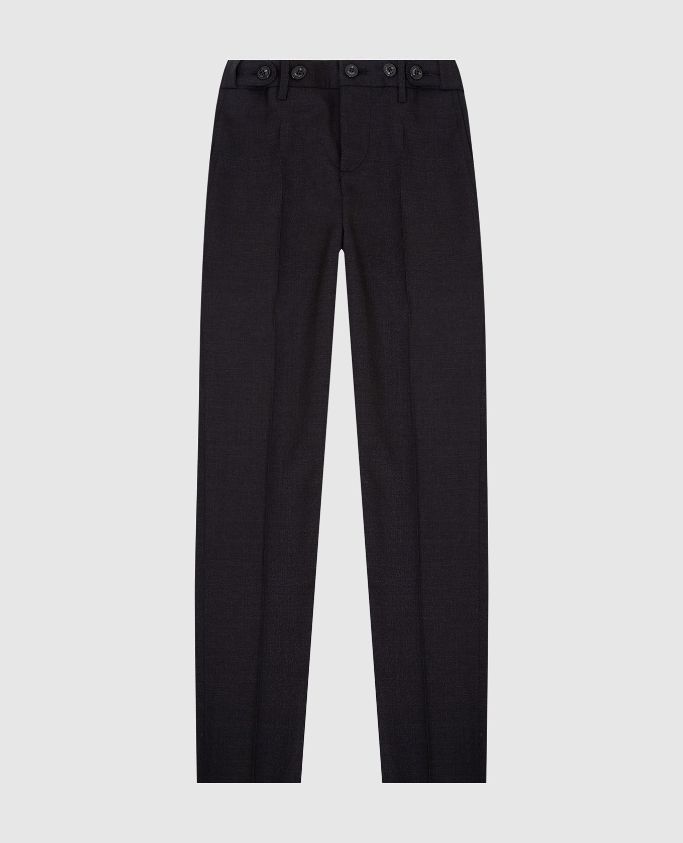 

Children's dark gray wool trousers Stefano Ricci, Grey