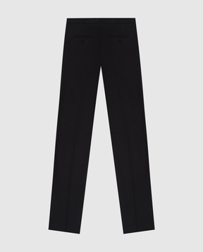 Stefano Ricci Children's black wool trousers Y2T9500000T00061