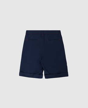 Stefano Ricci Children's dark blue shorts YUT7200060CT900