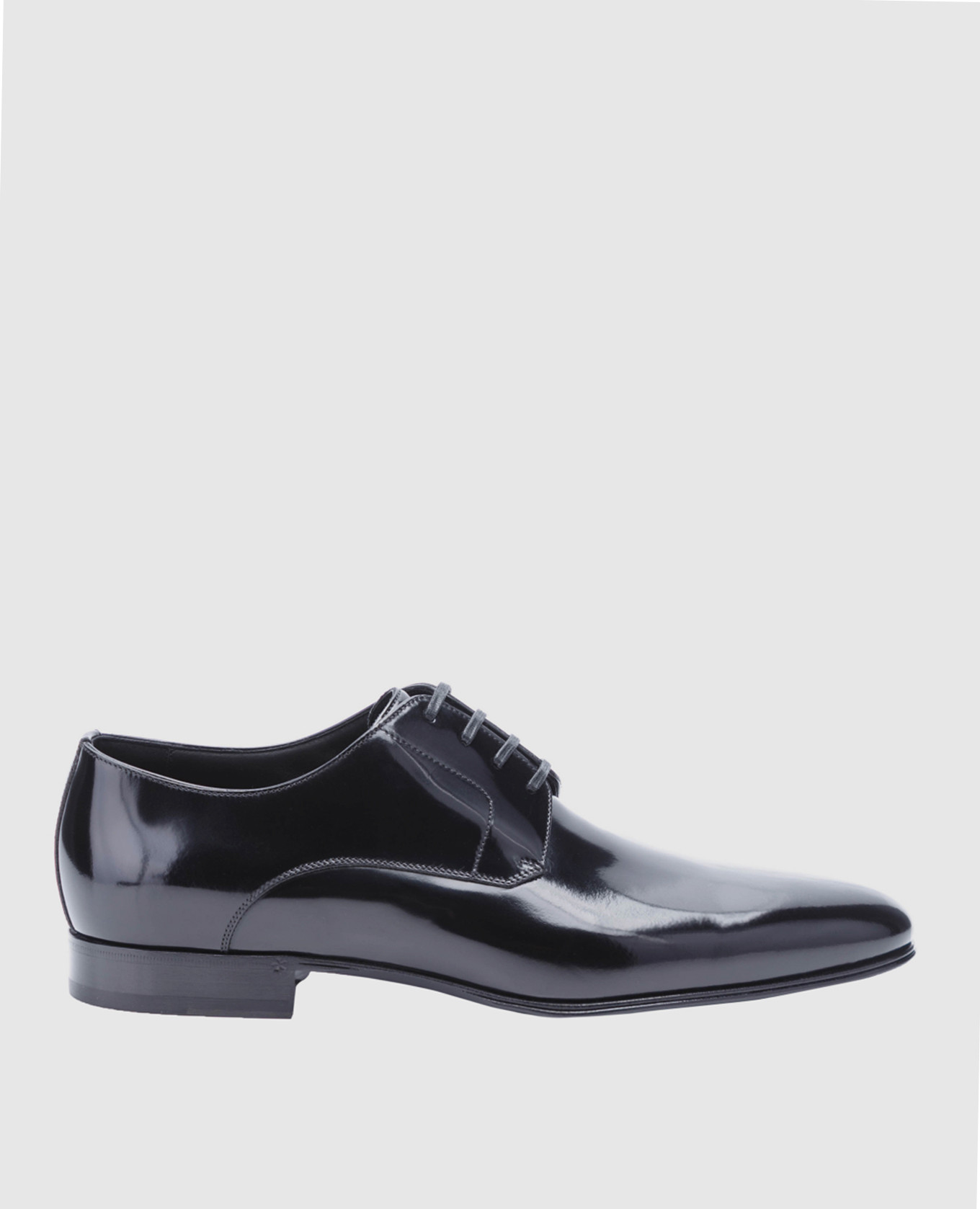 

Black Leather Derbies Dolce&Gabbana, Черный