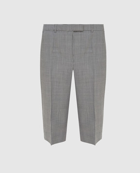 Givenchy Gray wool shorts BW50GS1309