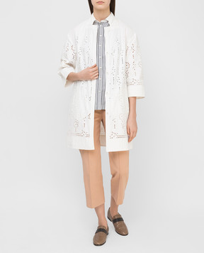 Ermanno Scervino White coat D300D305AXE