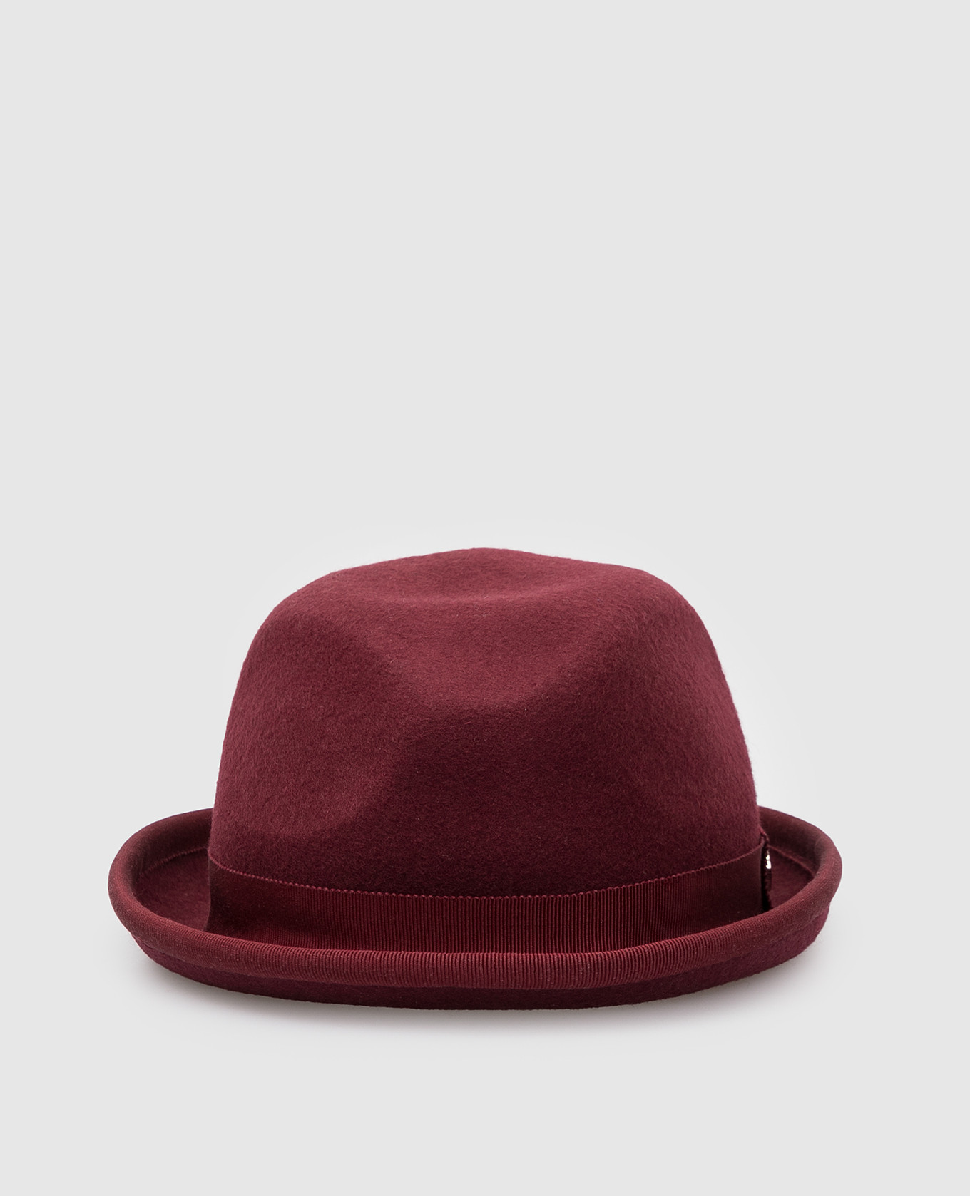 Children's burgundy wool hat stefano ricci