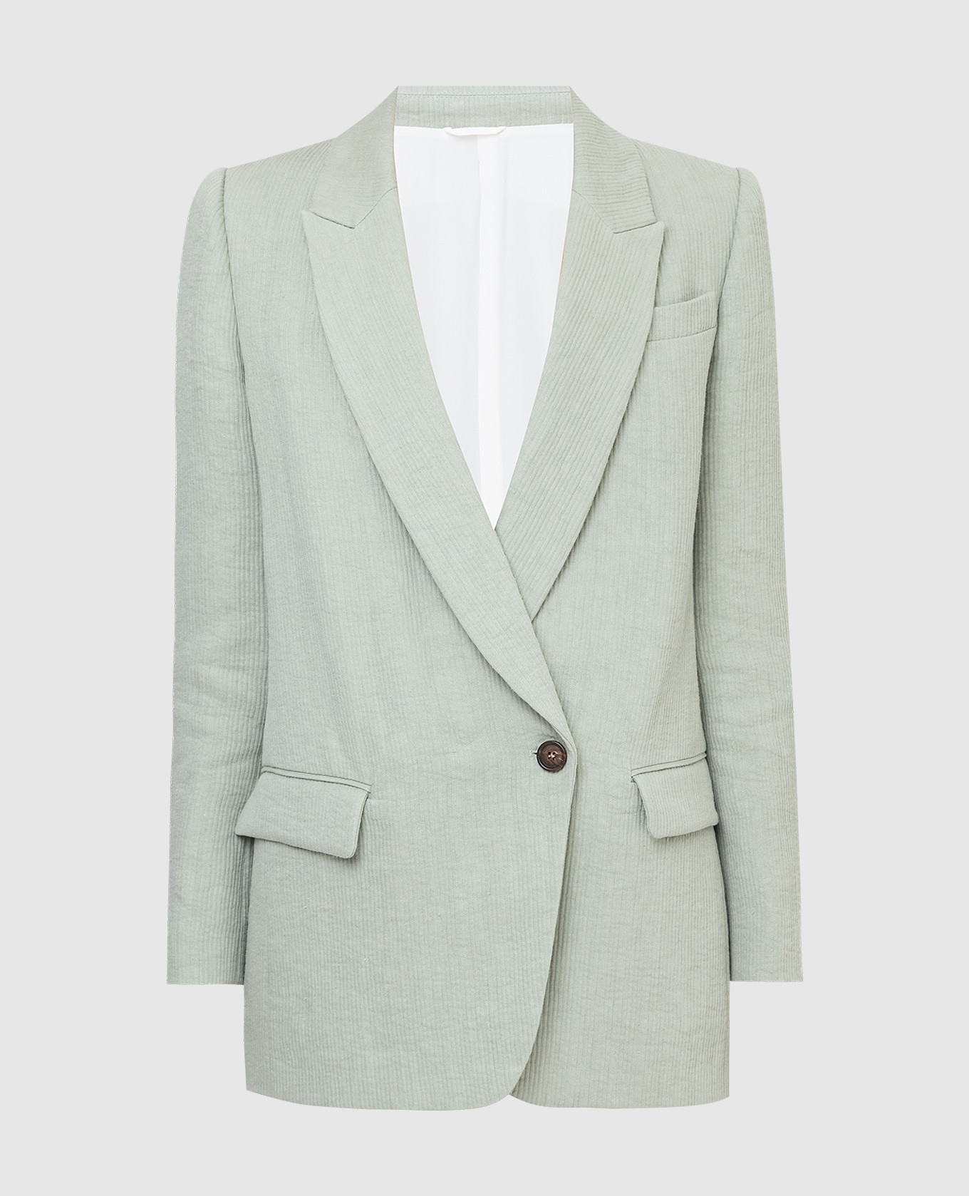 

Light green linen jacket Brunello Cucinelli
