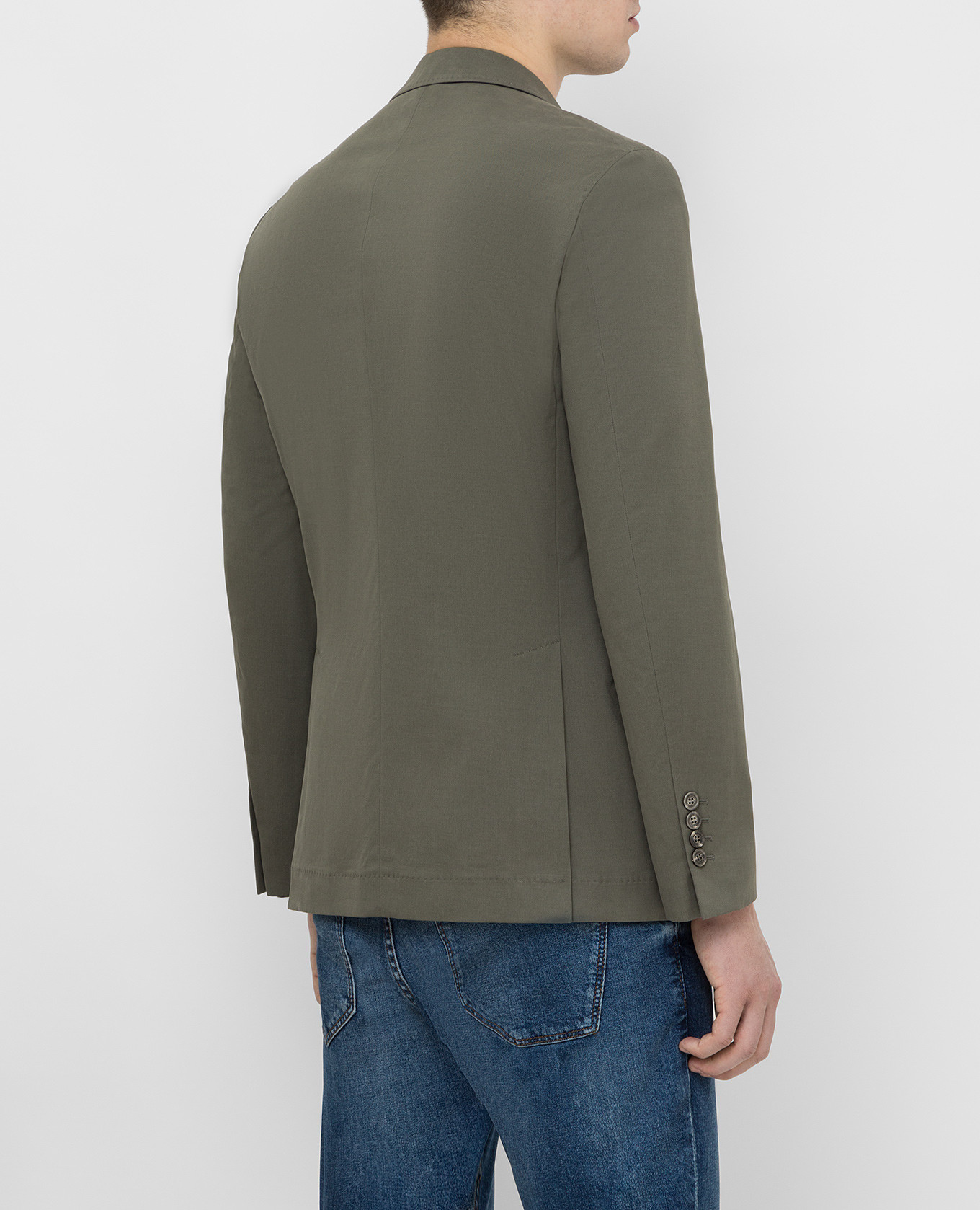 Green jacket Brunello Cucinelli 4