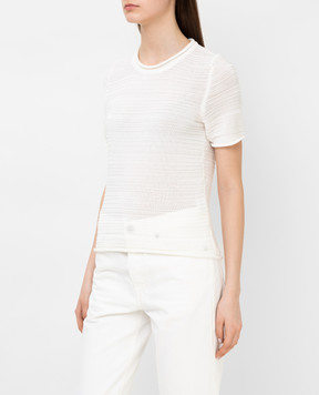 The Row T-shirt with textured pattern 5703Y512