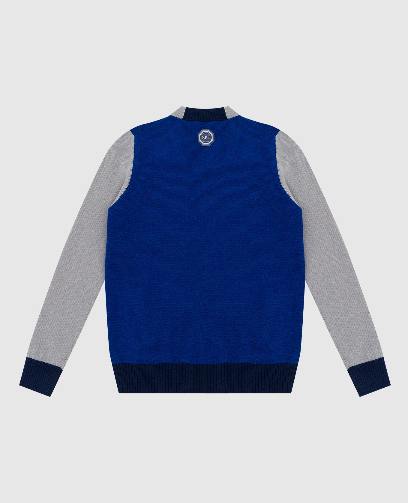 Baby blue cashmere cardigan Stefano Ricci 2
