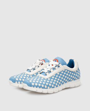 Stefano Ricci Children's woven leather sneakers YRU01G845VHVH