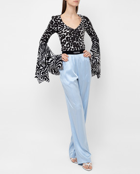 Tom Ford Top with animal print TSJ447FAP116