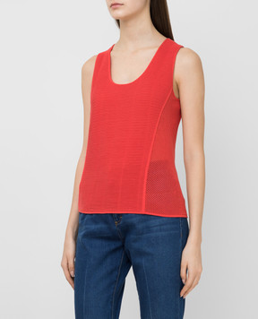 Armani Red top 3XAH02