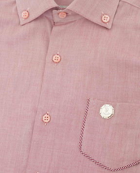 Stefano Ricci Children's light burgundy shirt YC003199LJ1613