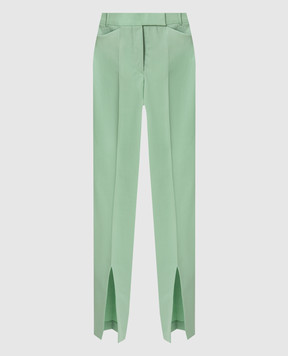 The Attico Freja trousers in slit wool 221WCP39W027