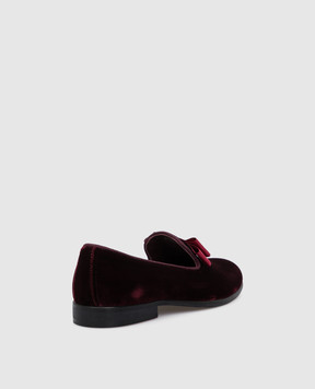 Stefano Ricci Children's loafers with a bow YR59CG8041VL