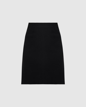Bottega Veneta Black skirt with frills 666516V12V0