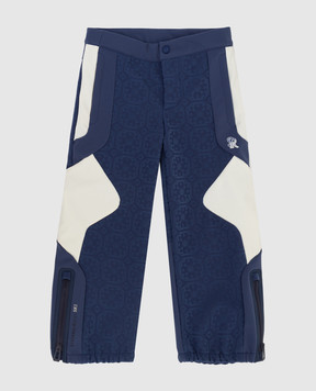 Stefano Ricci Children's pants in a pattern YAT6S40020HN0019