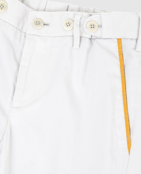 Stefano Ricci Children's light gray trousers Y1T0G90T00CTA105