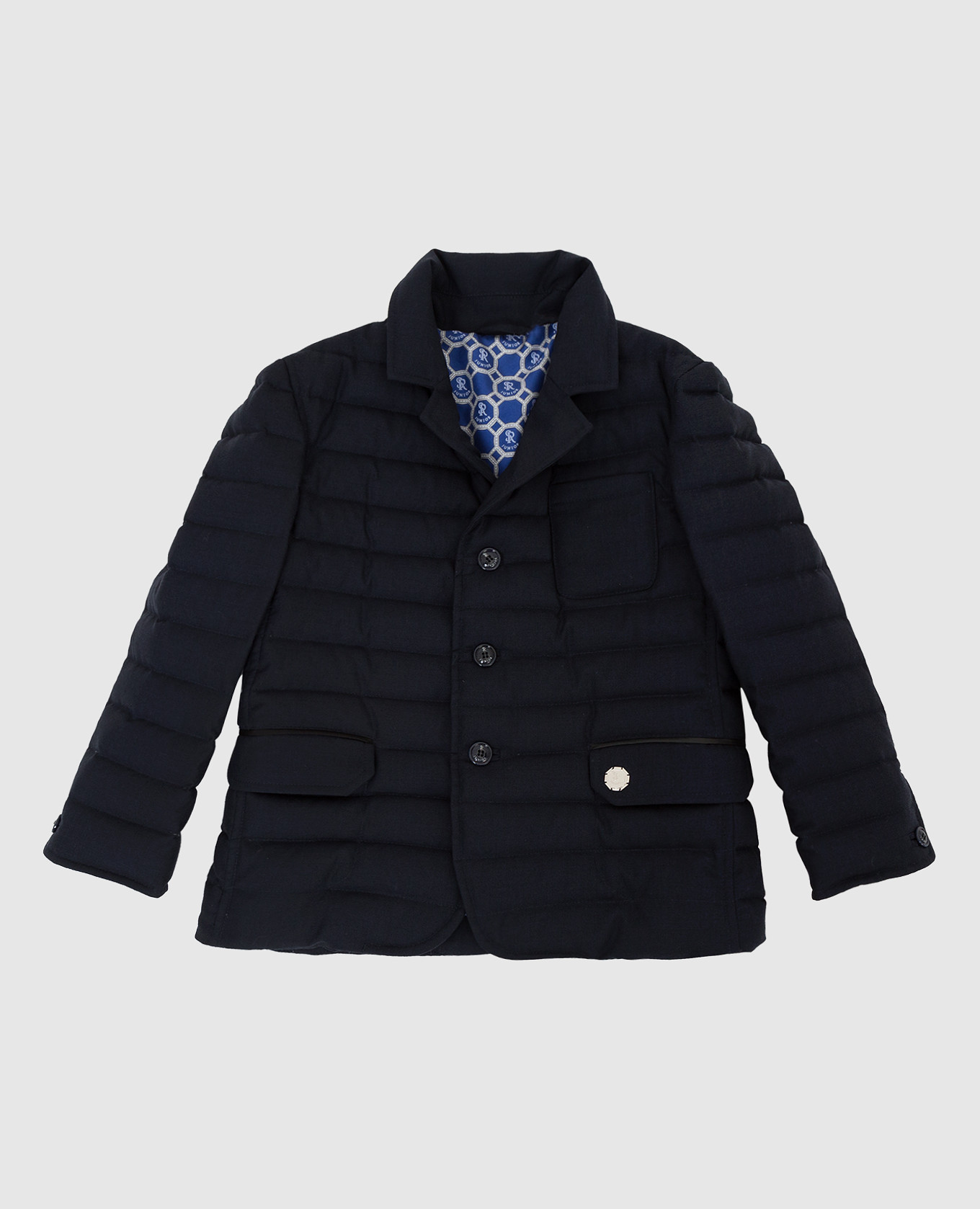 

Children's down jacket made of cashmere Stefano Ricci, Blue
