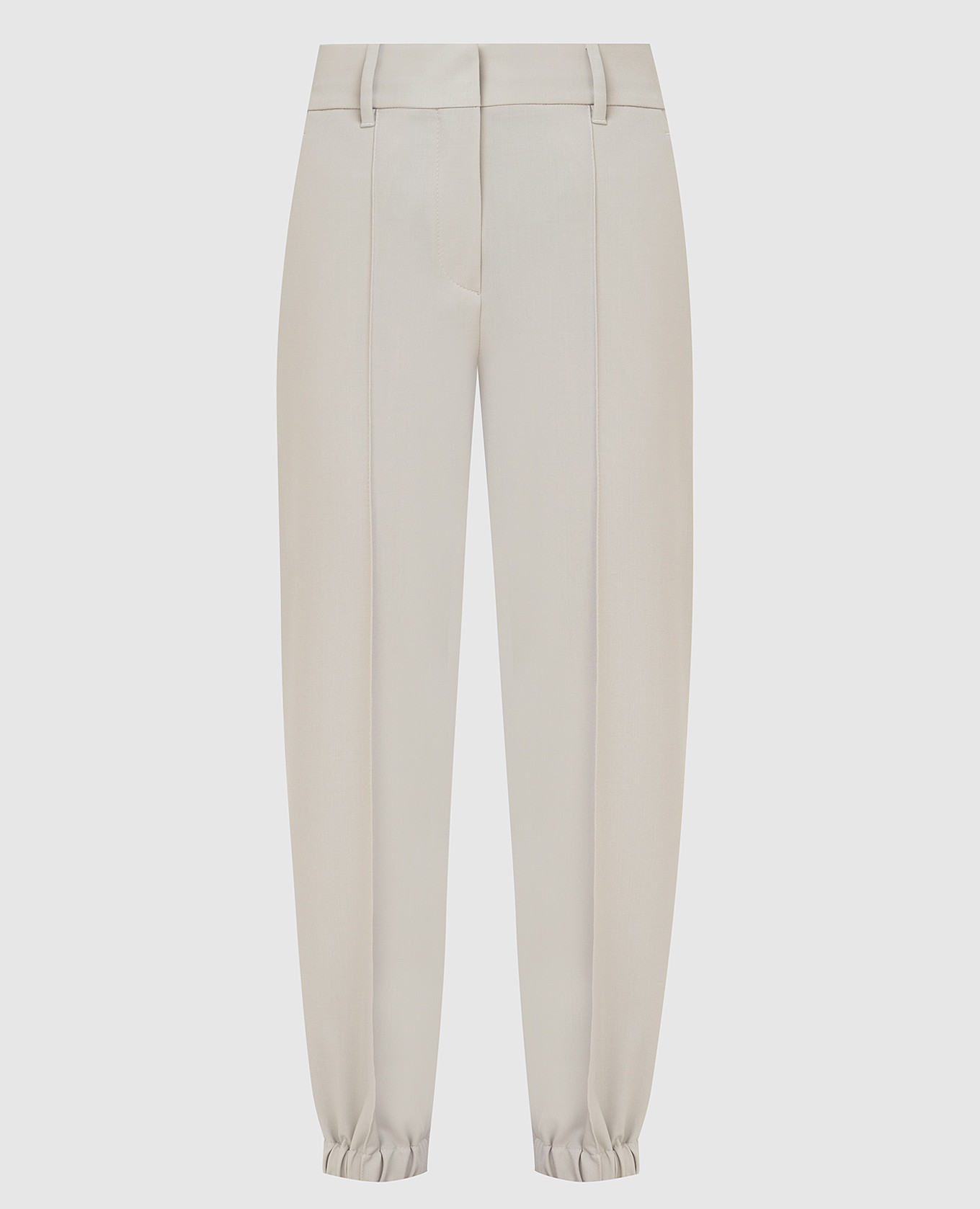 

Light green wool joggers Brunello Cucinelli