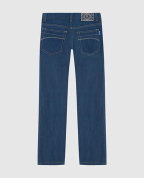 Stefano Ricci Baby blue jeans YFT7202030B2NE