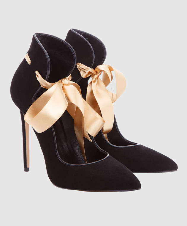 Cerasella MELISSA black suede pumps MELISSA buy with Czech Republic delivery at Symbol