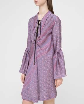 Philosophy di Lorenzo Serafini Lilac dress A0440