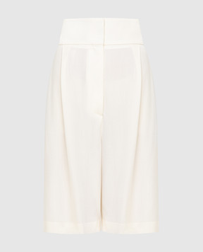 Fabiana Filippi Light beige bermuda shorts PAD271W344