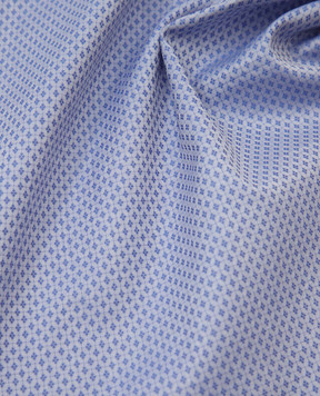 Stefano Ricci Children's blue jacquard handkerchief in a pattern YFZ25COK1801