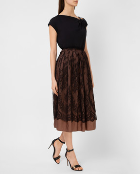 Valentino Brown skirt MB3RA295313
