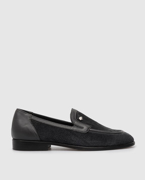 Stefano Ricci Baby suede slippers YRU59CG892SDSDVT