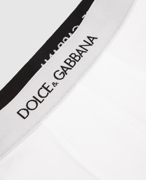Dolce&Gabbana Kids set of white boxers with logo L4J701G7OCT
