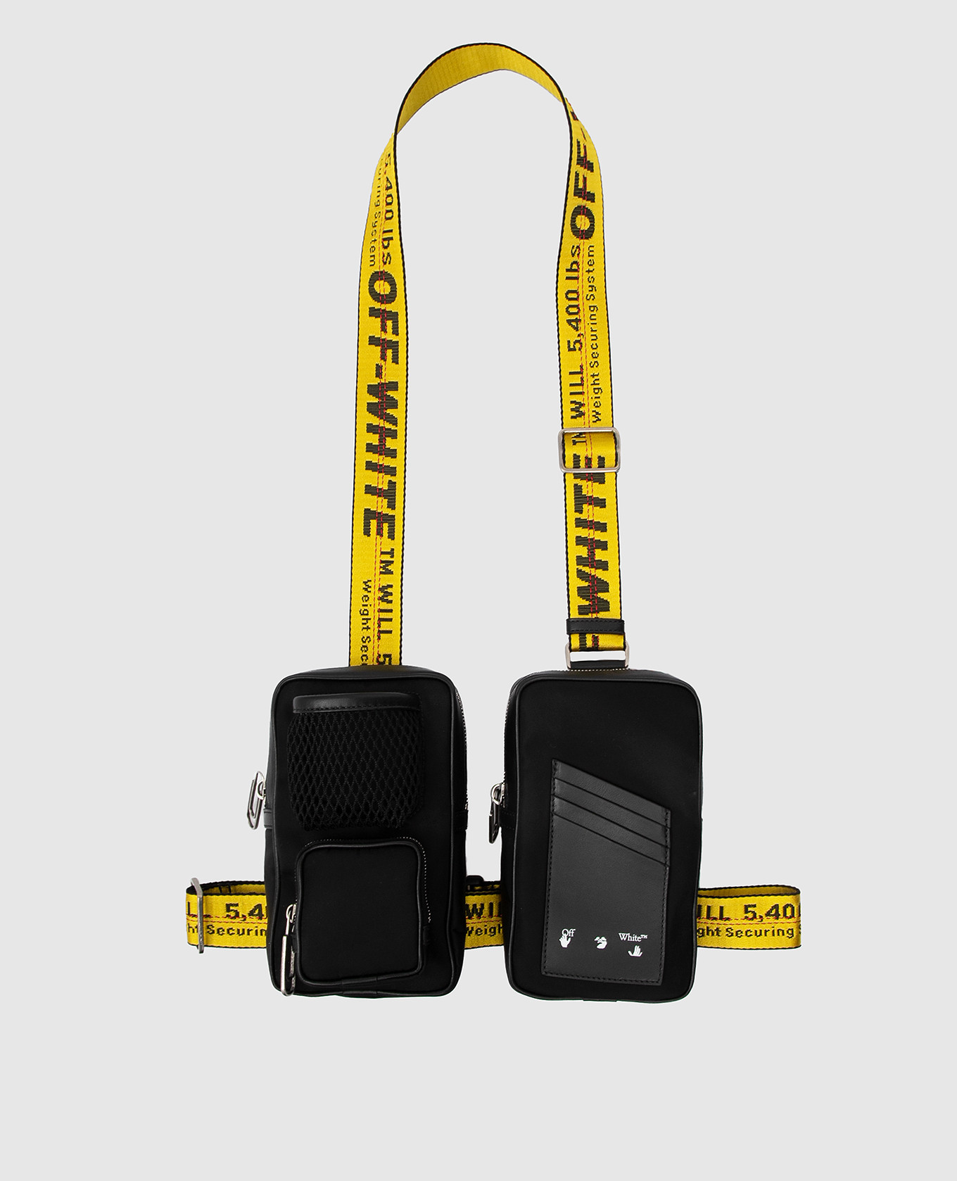 

Industrial sling bag with logo Off-White, Black