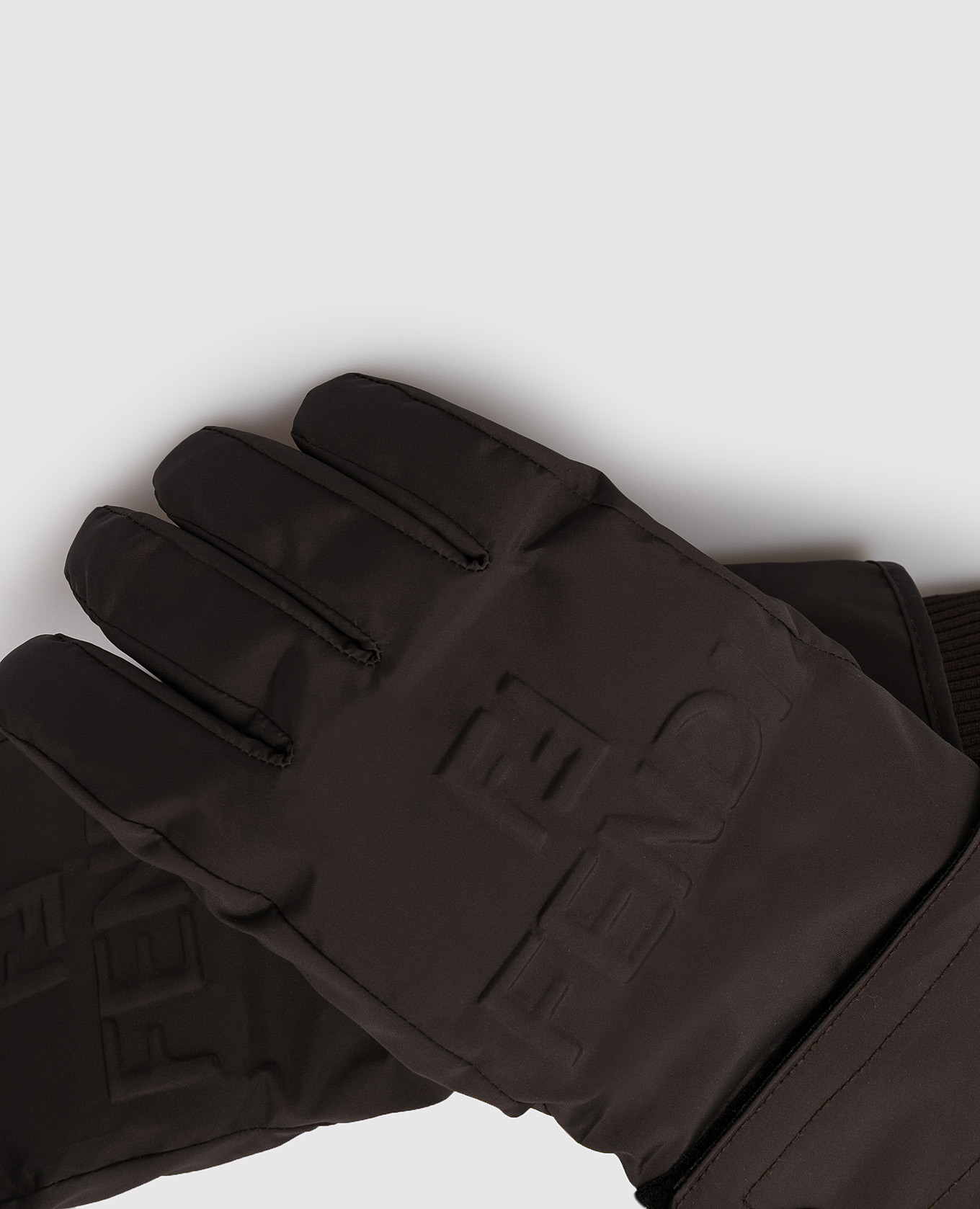 Ski gloves with logo Fendi 3