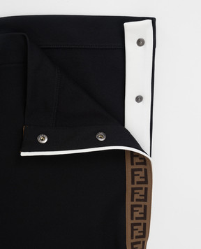 Fendi Children's shorts with stripes JUF018A69D812