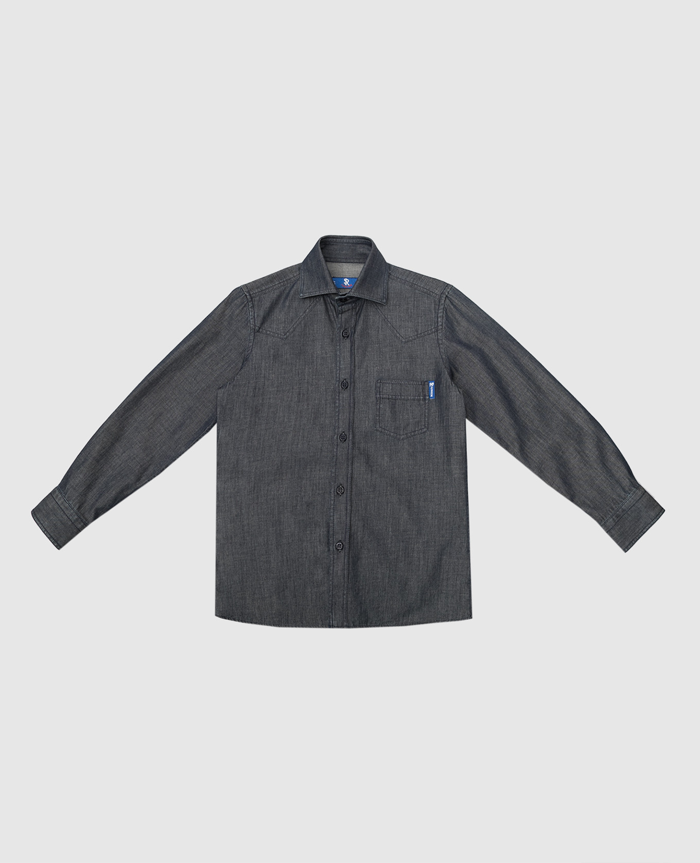 

Children's printed shirt Stefano Ricci, Blue