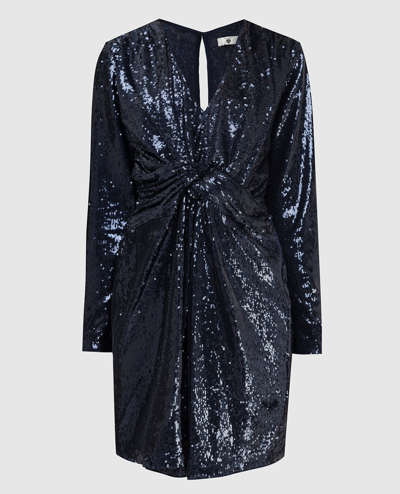 

Navy blue dress Twinset, Синий