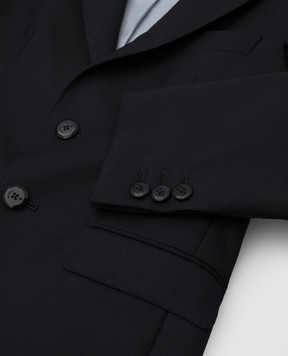Stefano Ricci Children's black wool jacket Y1RF371000WN240
