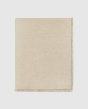 Brunello Cucinelli Beige linen tablecloth MLAR90T001