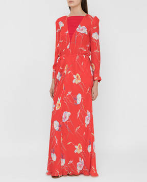 Armani Coral silk dress TAA31T