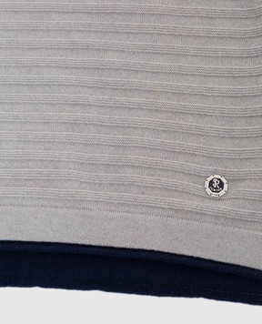 Stefano Ricci Patterned cashmere baby sweater K808007G01Y16487