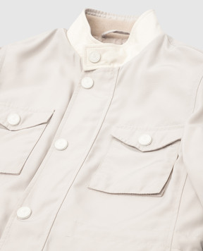Stefano Ricci Children's light gray jacket YAJ8200030LT0003