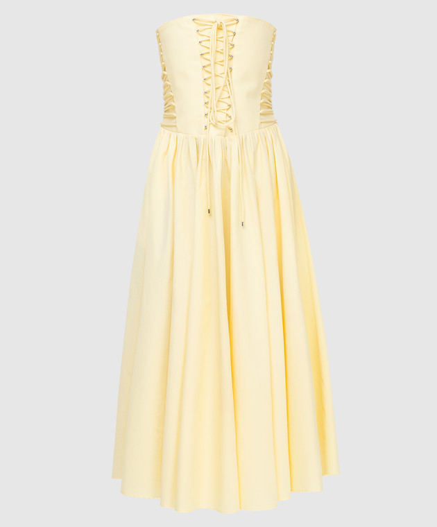 philosophy di lorenzo serafini corset dress Philosophy di Lorenzo Serafini - Yellow dress with corset top A04112119