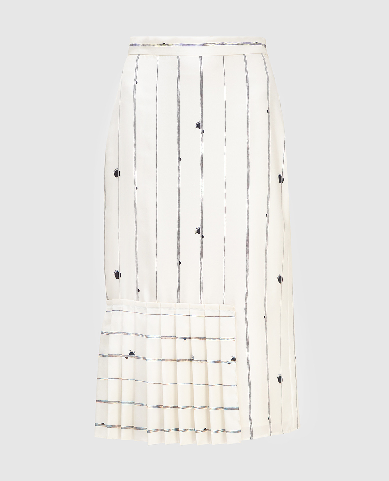 

Light beige silk skirt Max Mara