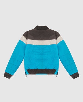 Stefano Ricci Children's turquoise jacket YAJ6S00070CIREWR