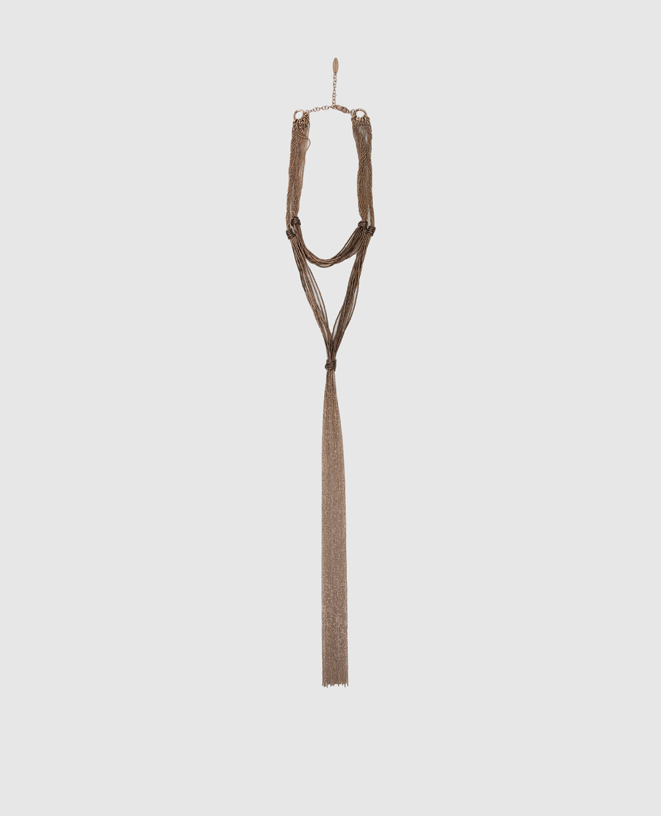 

Necklace with chain pendant Brunello Cucinelli, Brown