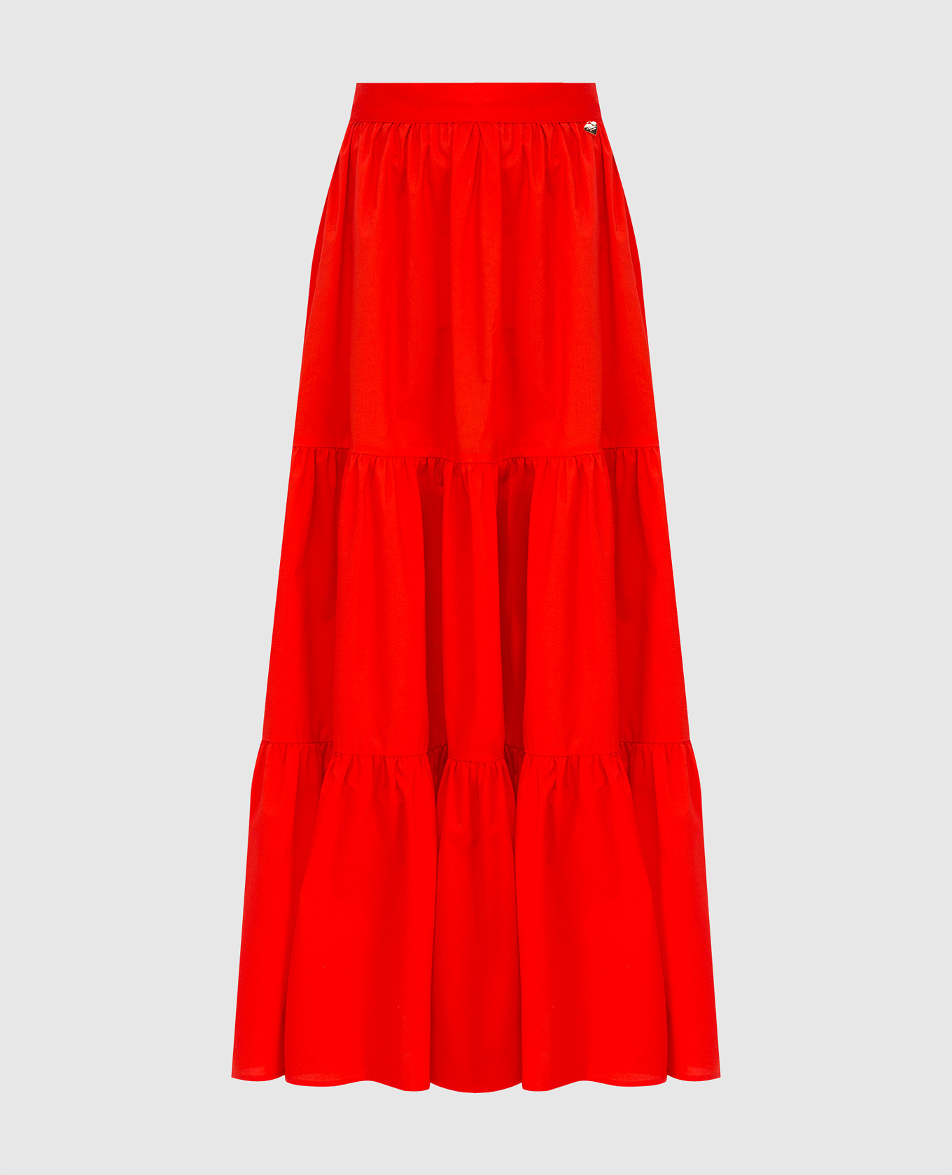 

Scarlet slit skirt Twinset, Red