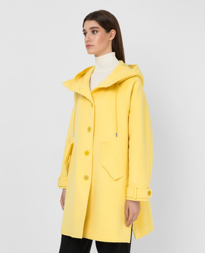 Ermanno Scervino Hooded wool coat D396D314LDDT