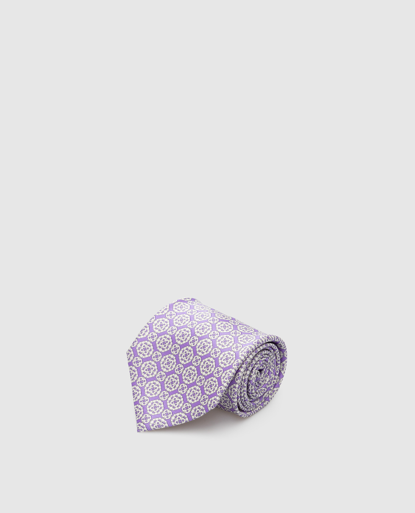 

Patterned tie and pocket square set Stefano Ricci, Violet