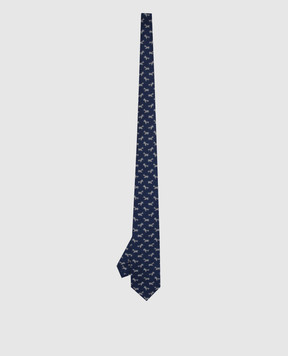 Stefano Ricci Children's silk set of tie and scarf in print YDHNG500