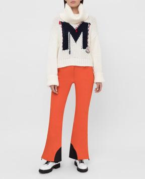 Moncler Grenoble Orange ski pants 164013553873