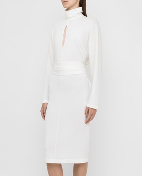 Tom Ford Light beige cashmere dress ACK241YAX226
